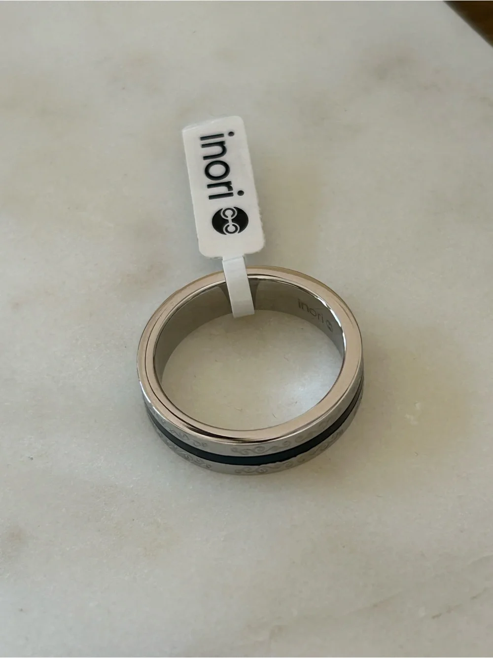 Inori | Stainless Steel Designer Ring | Size 11.5